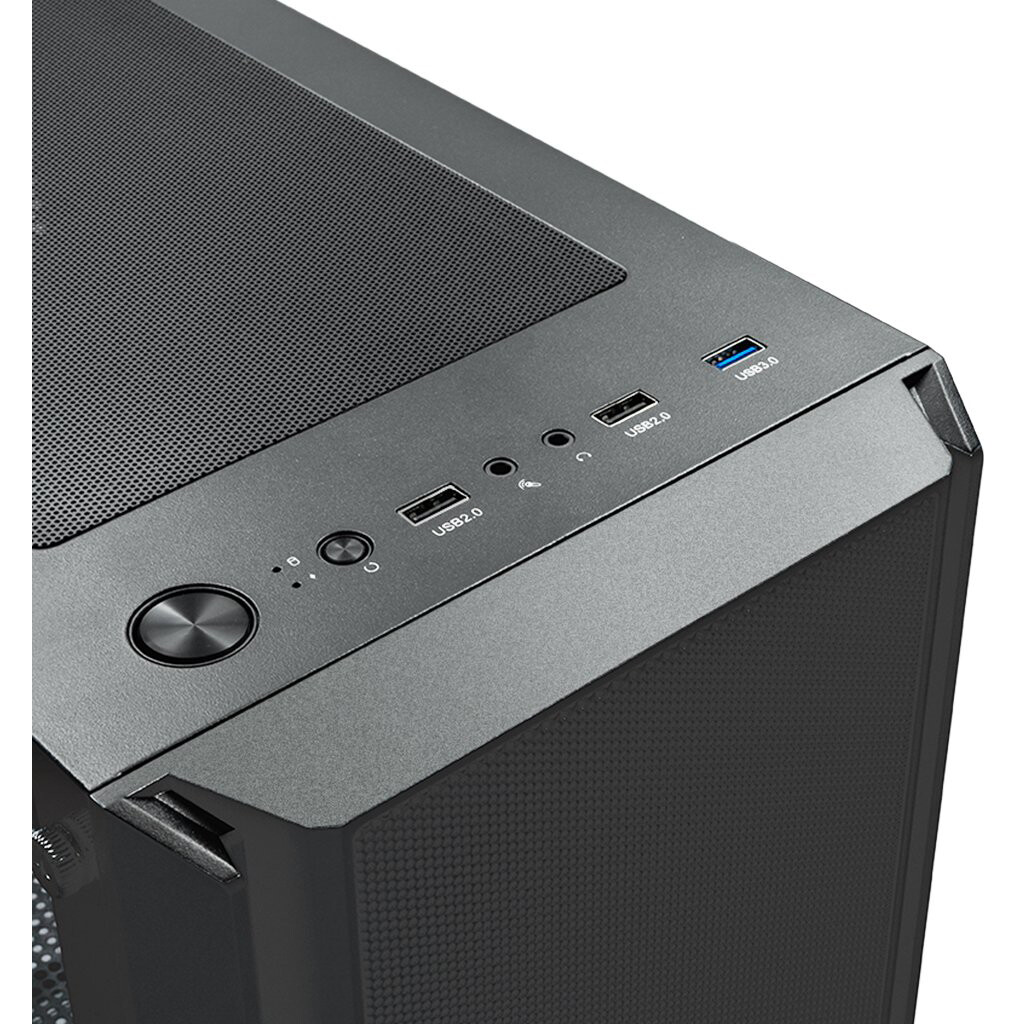 Корпус XASTRA A402M 4ARGB Black — изображение 5