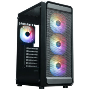 Корпус XASTRA A403 4FRGB Black