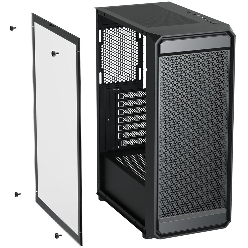 Корпус XASTRA A403 4FRGB Black — изображение 3