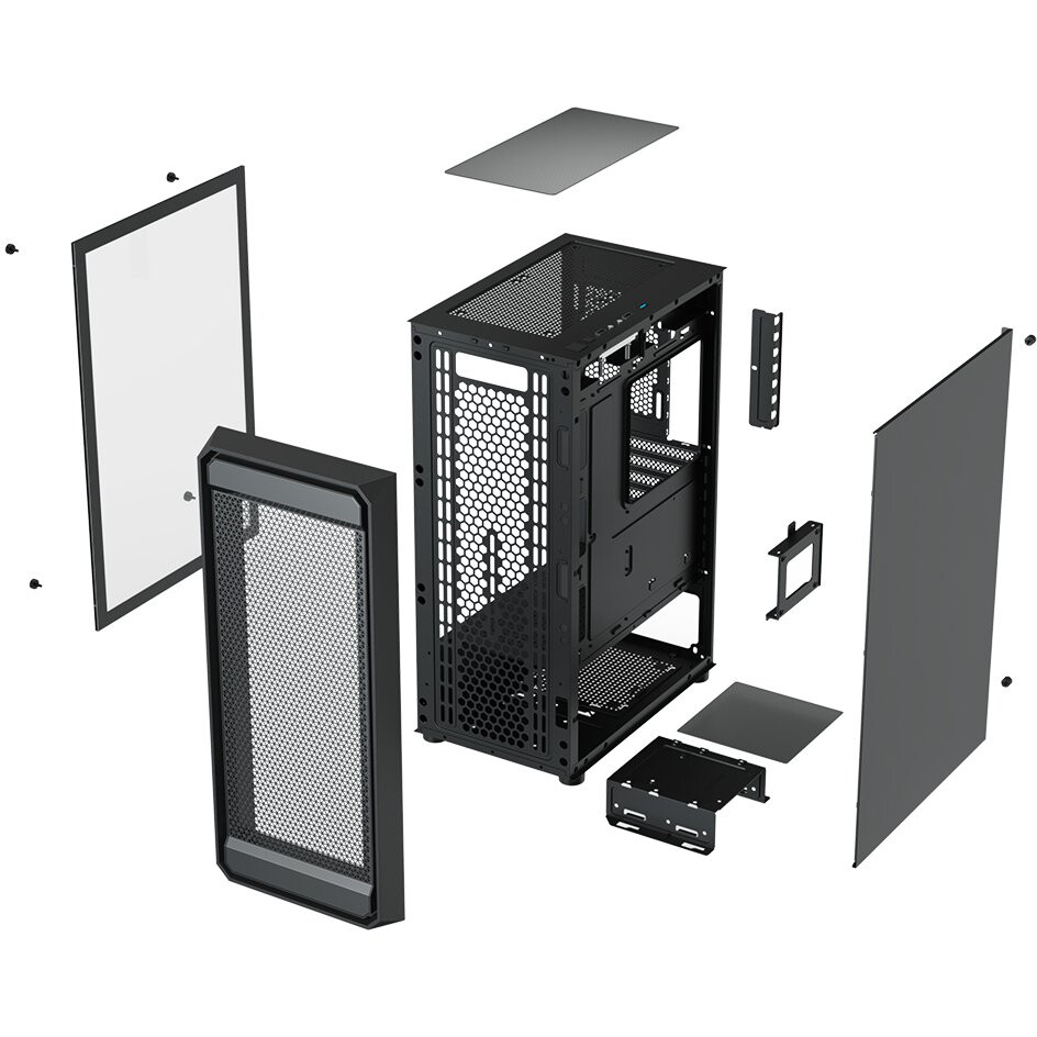 Корпус XASTRA A403 4FRGB Black — изображение 4