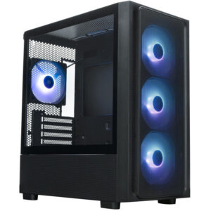 Корпус XASTRA A411M 4ARGB-FC Black