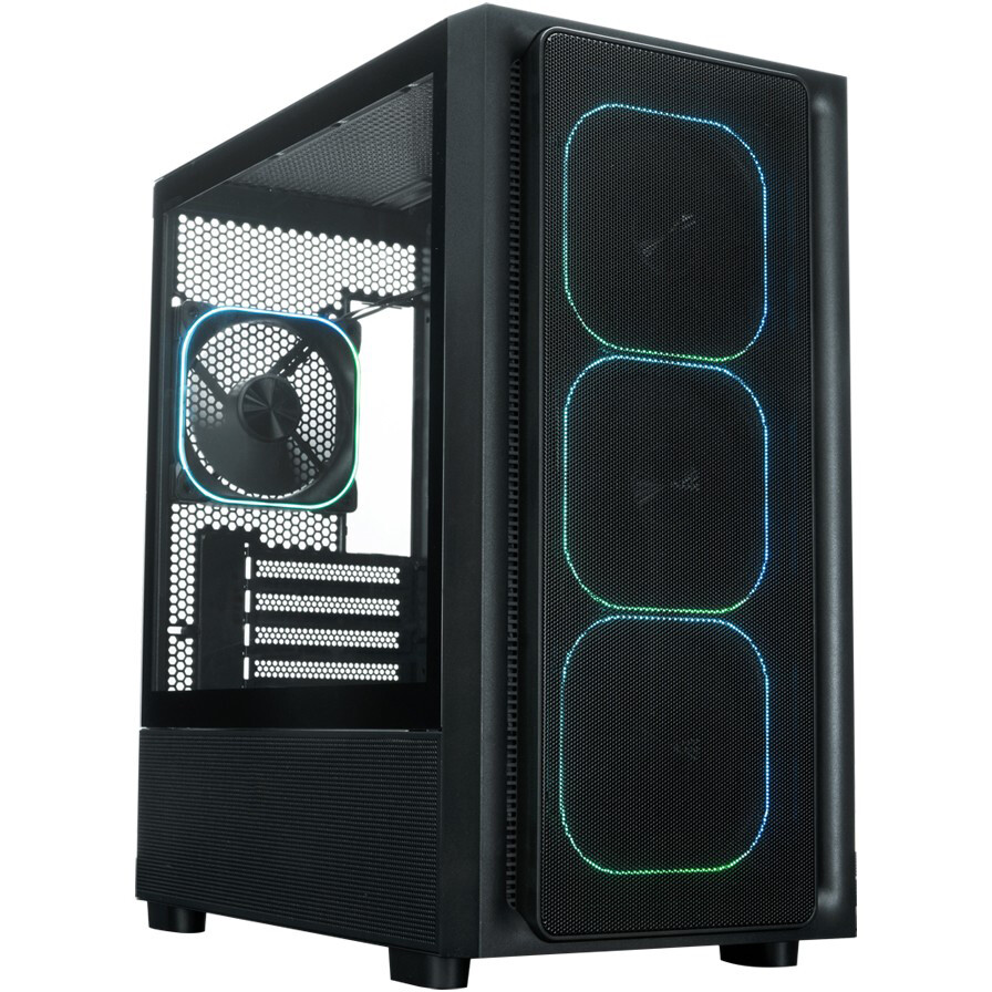 Корпус XASTRA A411M 4ARGB-FG Black