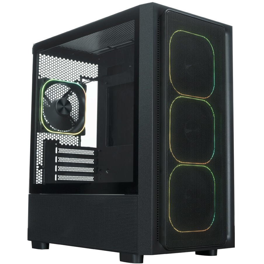 Корпус XASTRA A411M 4ARGB-FG Black — изображение 5