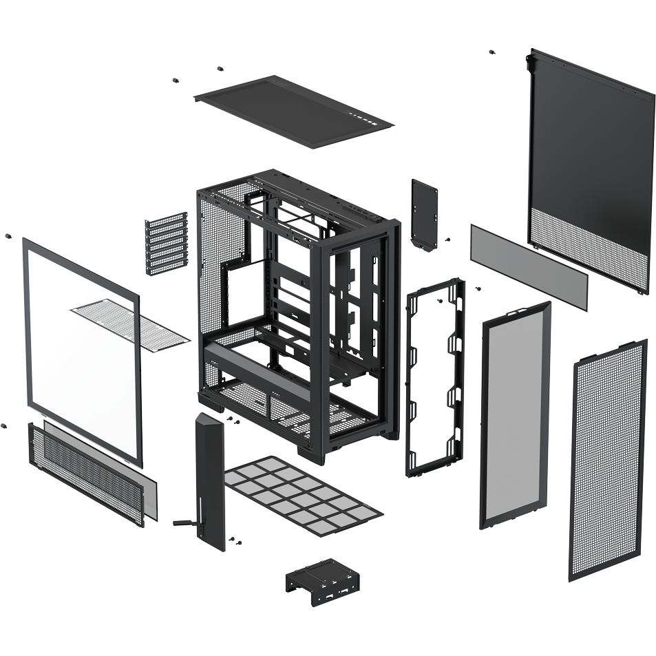 Корпус XASTRA A700 3ARGB-C10-UC Black — изображение 5