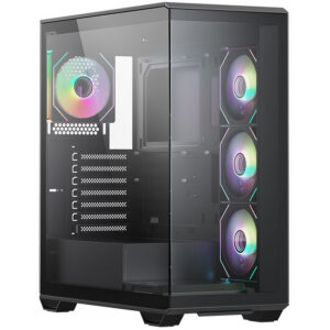 Корпус XASTRA Q600 4FM12A-C10-UC Black