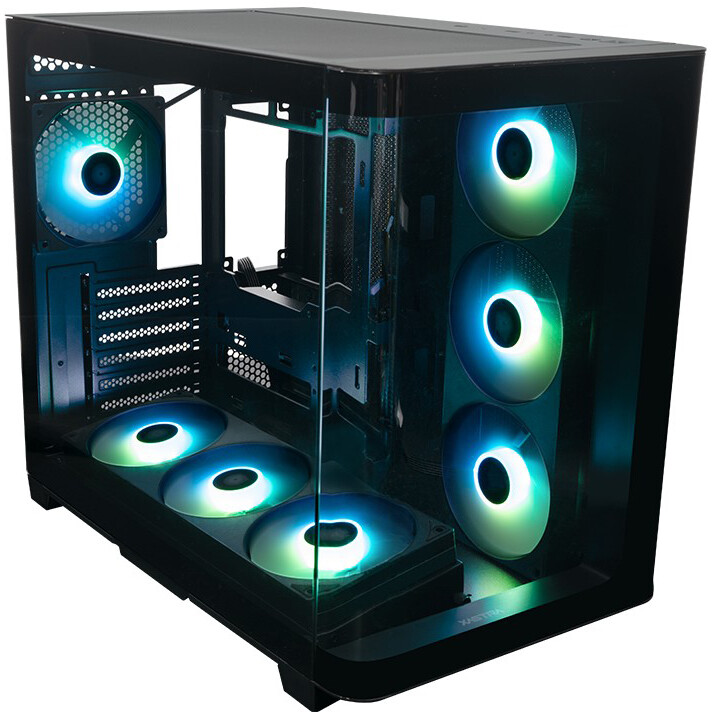 Корпус XASTRA QR500 7ARGB-FC-C6-UC Black — изображение 4