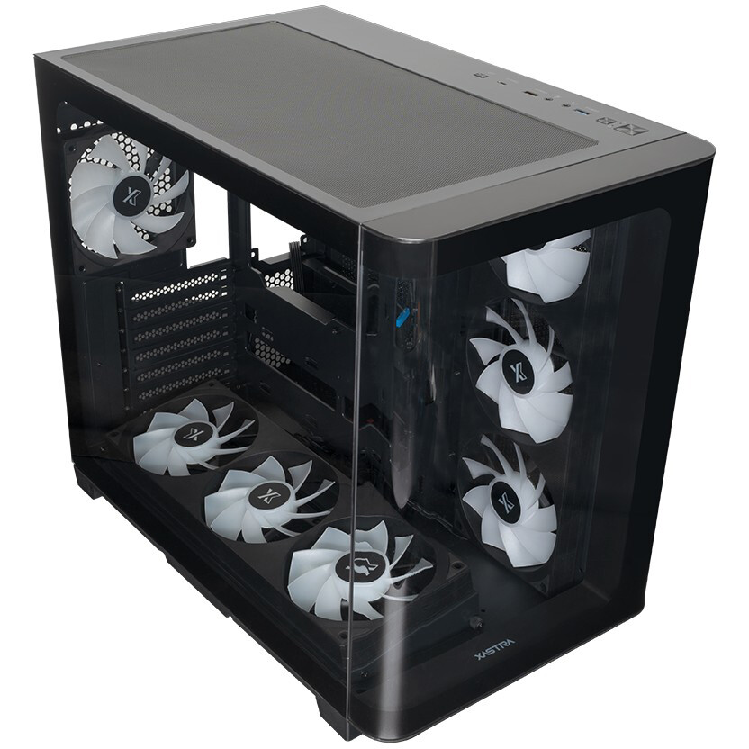 Корпус XASTRA QR500 7ARGB-FC-C6-UC Black — изображение 7