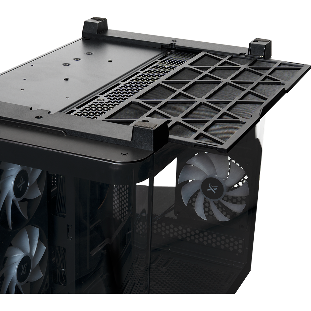 Корпус XASTRA QR500M 6ARGB-FC-C6-UC Black — изображение 3