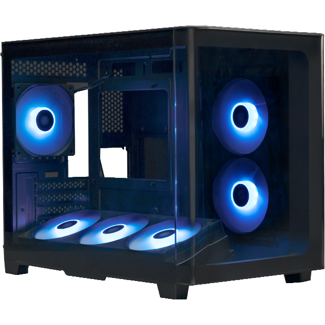 Корпус XASTRA QR500M 6ARGB-FC-C6-UC Black — изображение 5