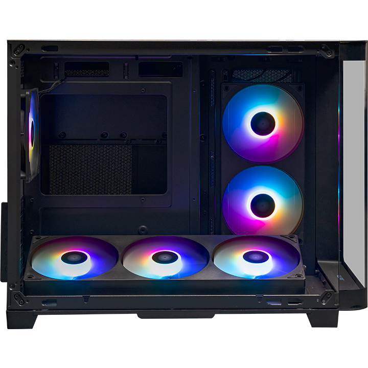 Корпус XASTRA QR500M 6ARGB-FC-C6-UC Black — изображение 8