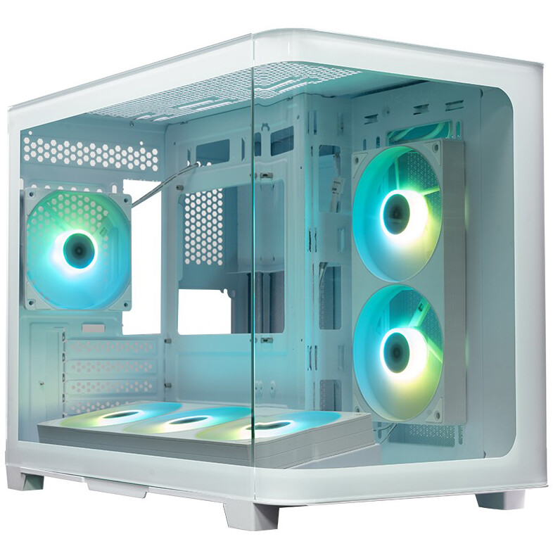 Корпус XASTRA QR500M 6ARGB-FC-C6-UC White — изображение 6