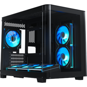 Корпус XASTRA QR500M 6ARGB-FM-C10-UC Black