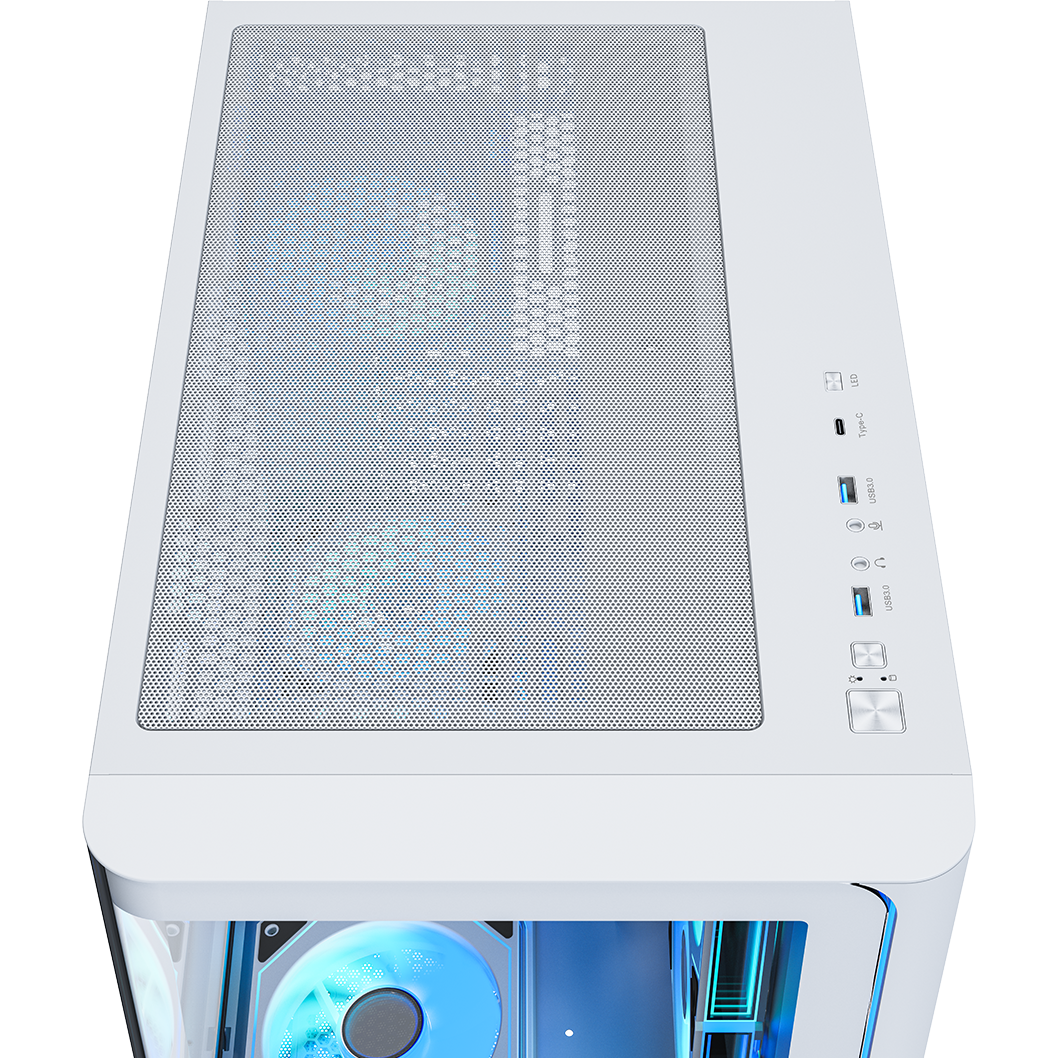 Корпус XASTRA QR500M 6ARGB-FM-C10-UC White — изображение 6