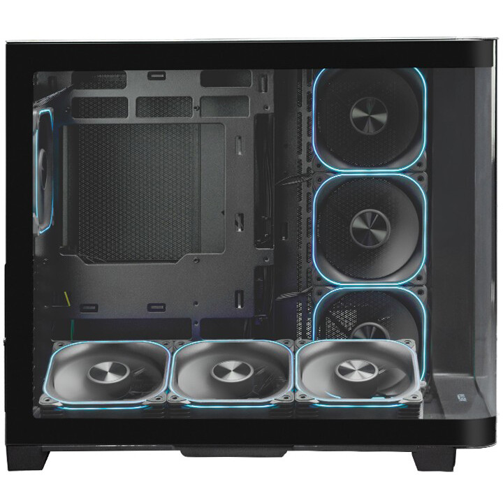 Корпус XASTRA QR600 7ARGB-FG-C10-UC Black — изображение 5