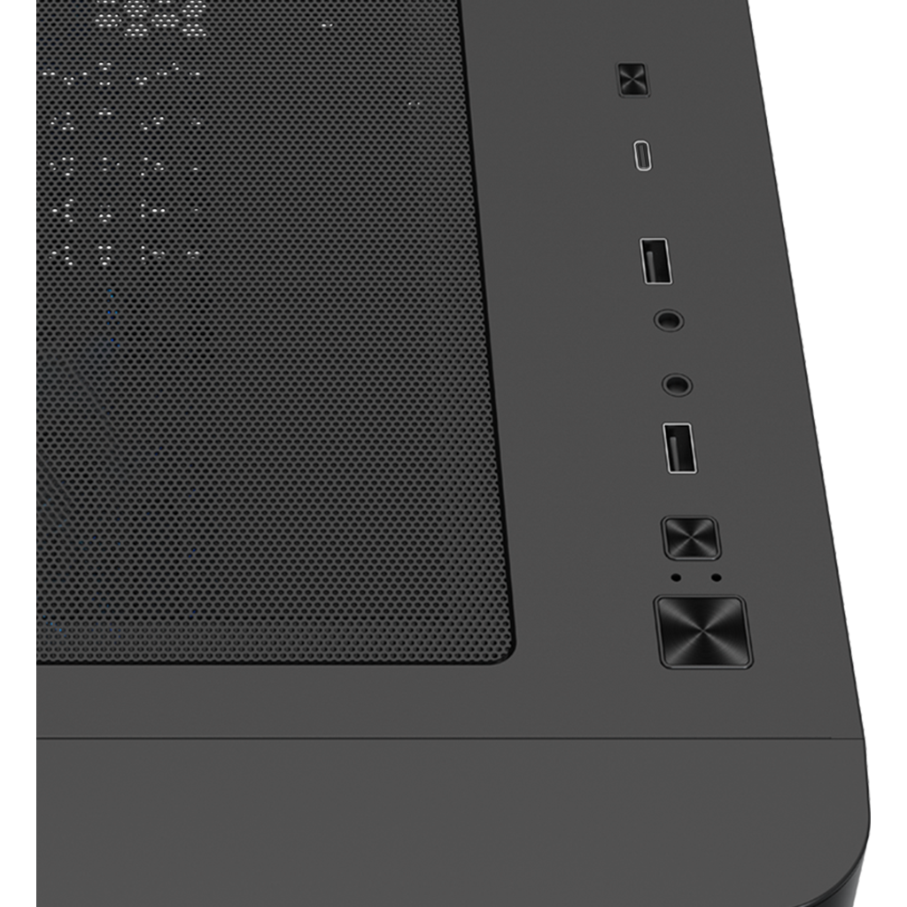 Корпус XASTRA QR600M 6ARGB-C10-UC Black — изображение 3