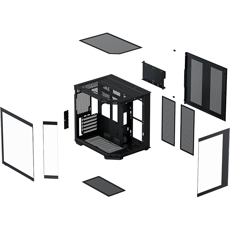 Корпус XASTRA QT400M 5ARGB-FC-C6-AC Black — изображение 4
