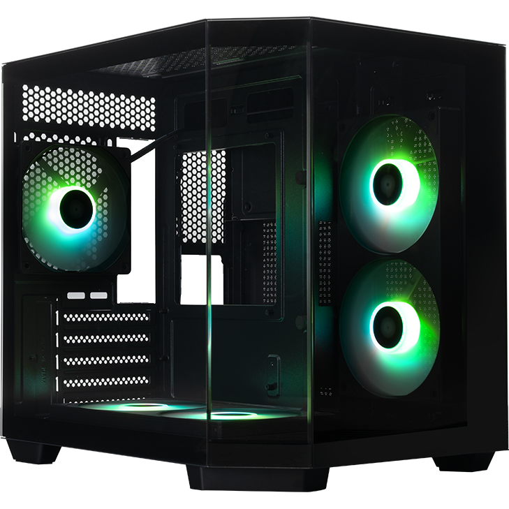 Корпус XASTRA QT400M 5ARGB-FC-C6-AC Black — изображение 5
