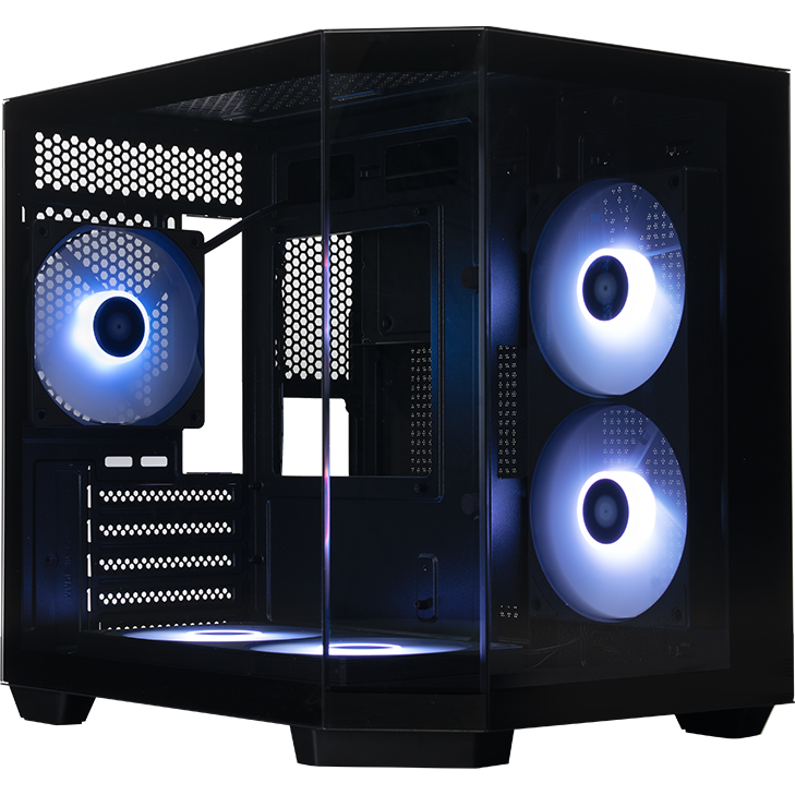 Корпус XASTRA QT400M 5ARGB-FC-C6-AC Black — изображение 6