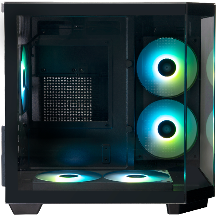 Корпус XASTRA QT400M 5ARGB-FC-C6-AC Black — изображение 7