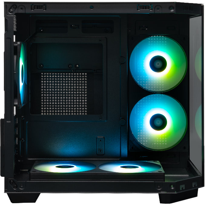 Корпус XASTRA QT400M 5ARGB-FC-C6-AC Black — изображение 8