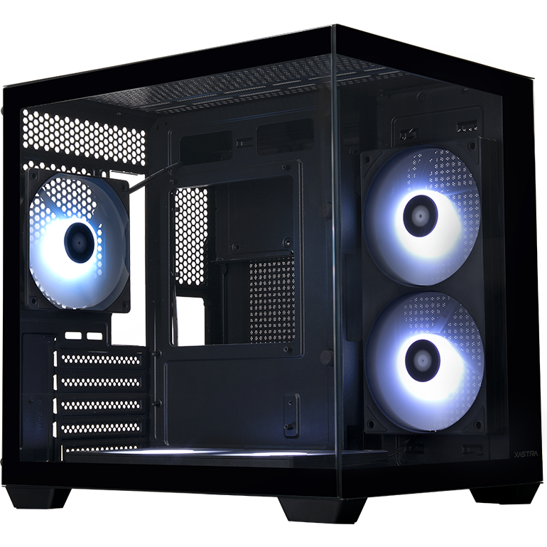 Корпус XASTRA QW400M 5ARGB-FC-C6-AC Black — изображение 6