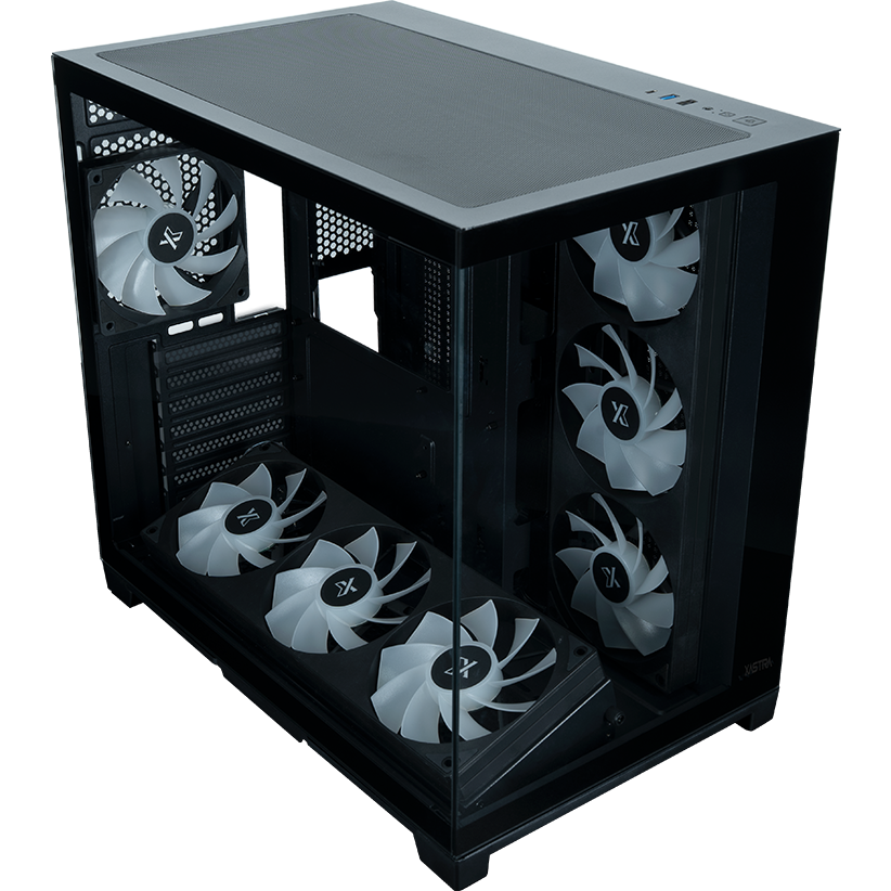 Корпус XASTRA QW500 7ARGB-FC-C6-UC Black — изображение 2