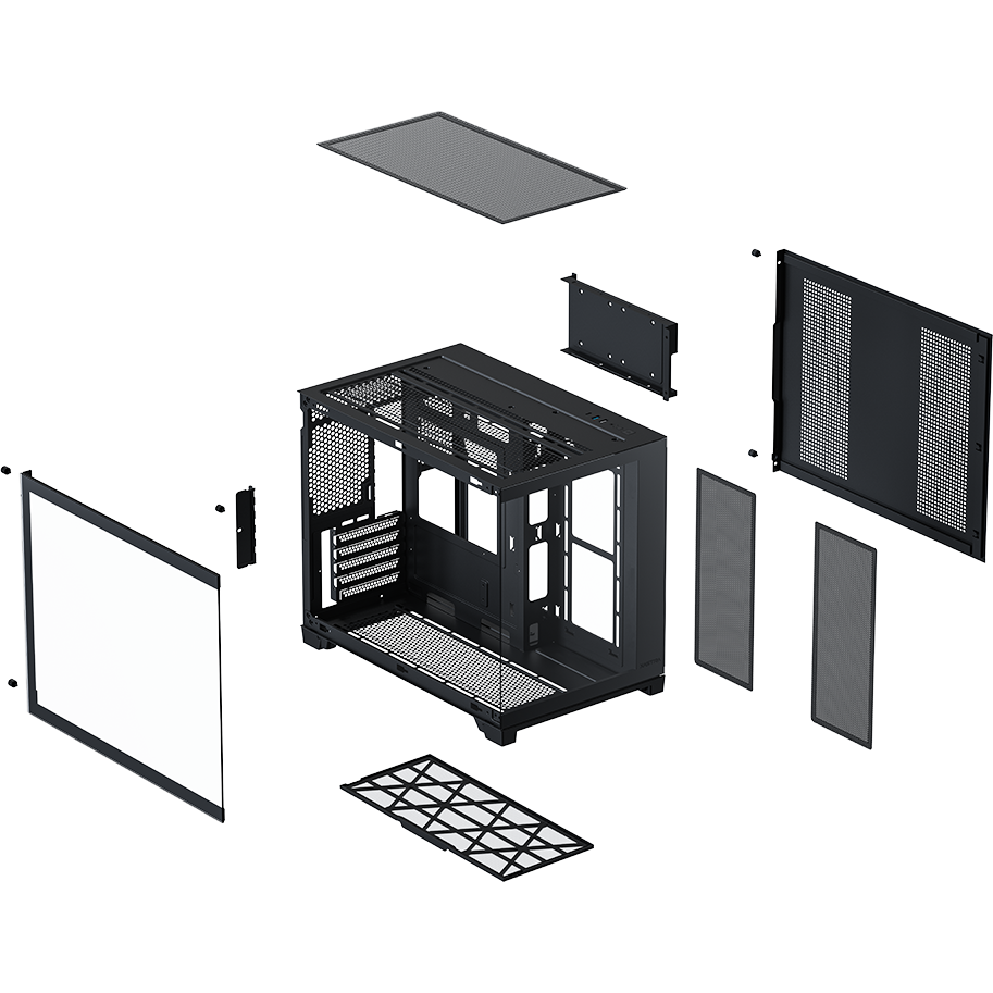 Корпус XASTRA QW500M 3FM12A-C10-UC Black — изображение 4
