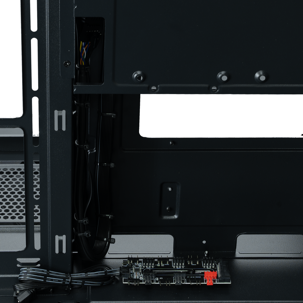 Корпус XASTRA QW500M 6ARGB-FC-C6-UC Black — изображение 3