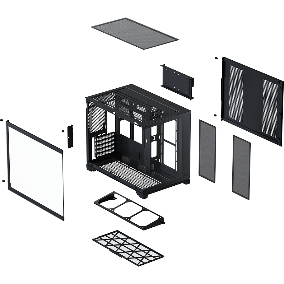 Корпус XASTRA QW500M 6ARGB-FC-C6-UC Black — изображение 7