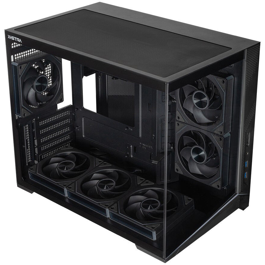 Корпус XASTRA QW505M 6ARGB-FN-C10 Black — изображение 8
