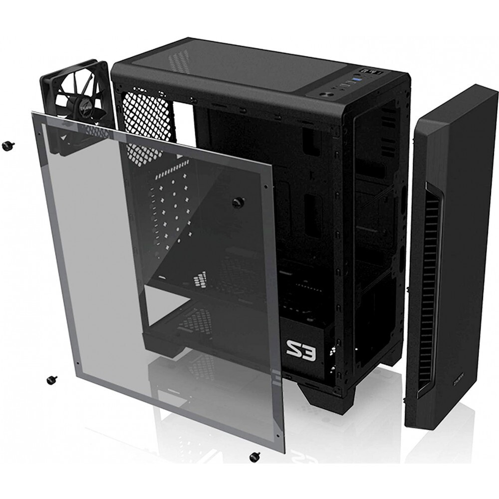 Корпус Zalman S3 TG Black — изображение 7