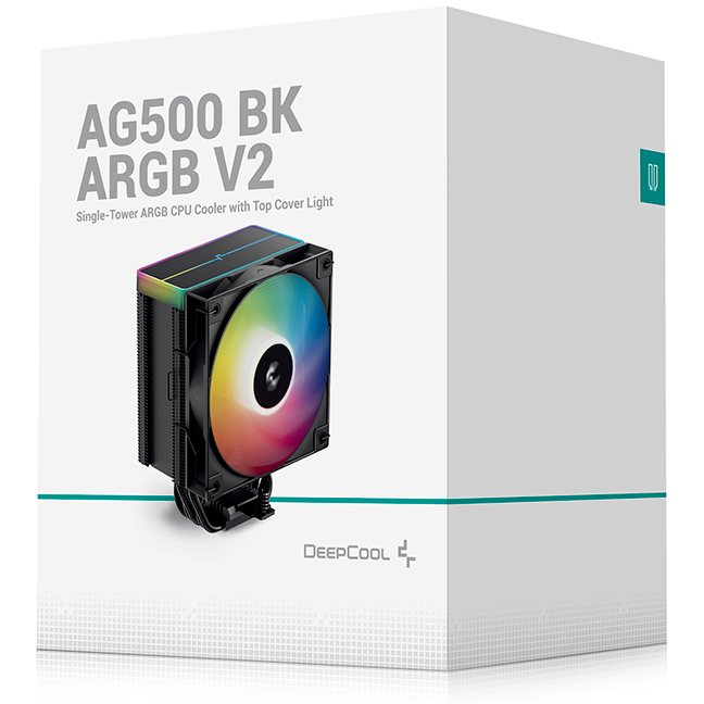 Кулер DeepCool AG500 BK ARGB V2 — изображение 2