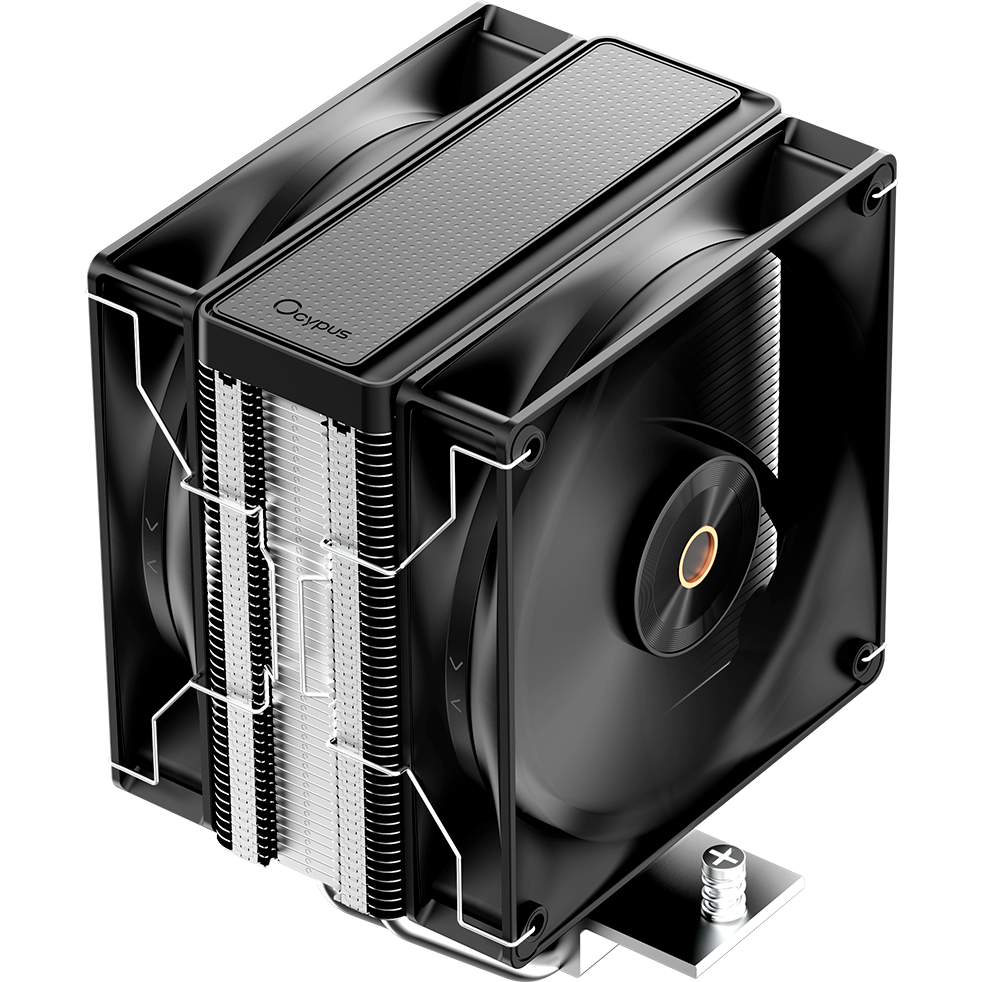 Кулер Ocypus Delta A40 Elite Dual Fan BK