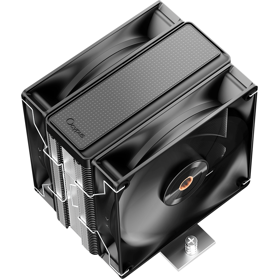 Кулер Ocypus Delta A40 Elite Dual Fan BK — изображение 3