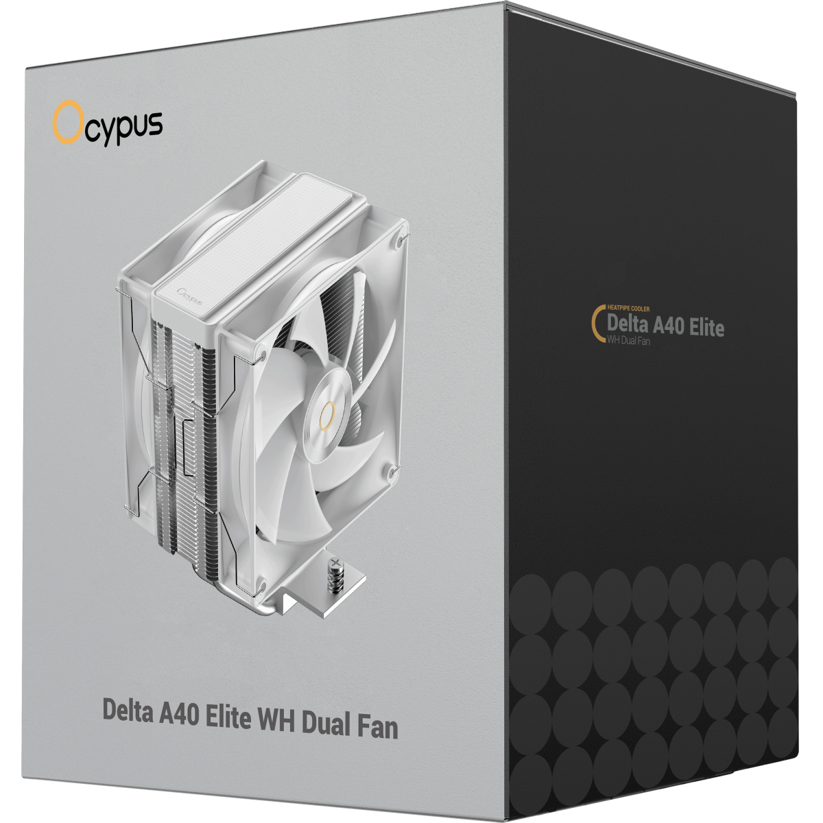 Кулер Ocypus Delta A40 Elite Dual Fan WH — изображение 2