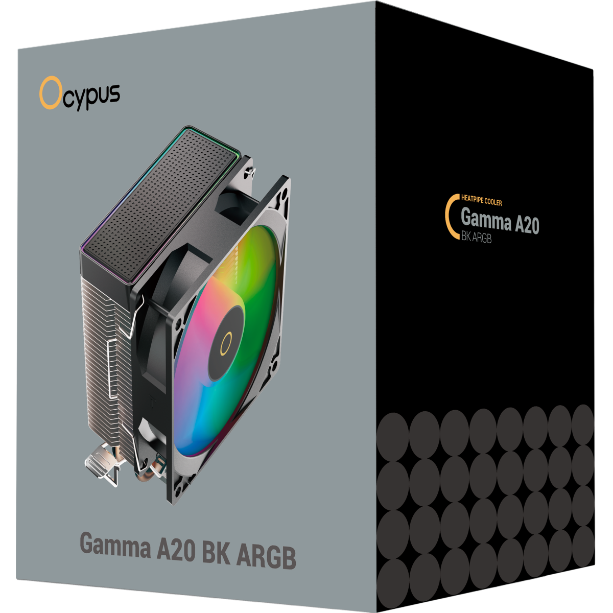 Кулер Ocypus Gamma A20 BK ARGB — изображение 2