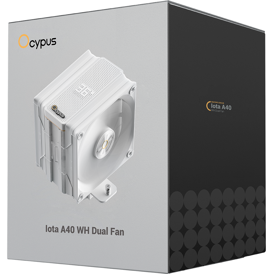 Кулер Ocypus Iota A40 Dual Fan WH — изображение 2