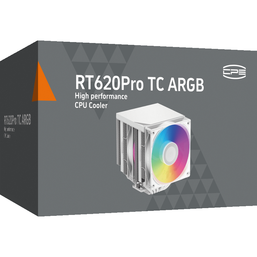 Кулер PCcooler RT620Pro TC ARGB White — изображение 6