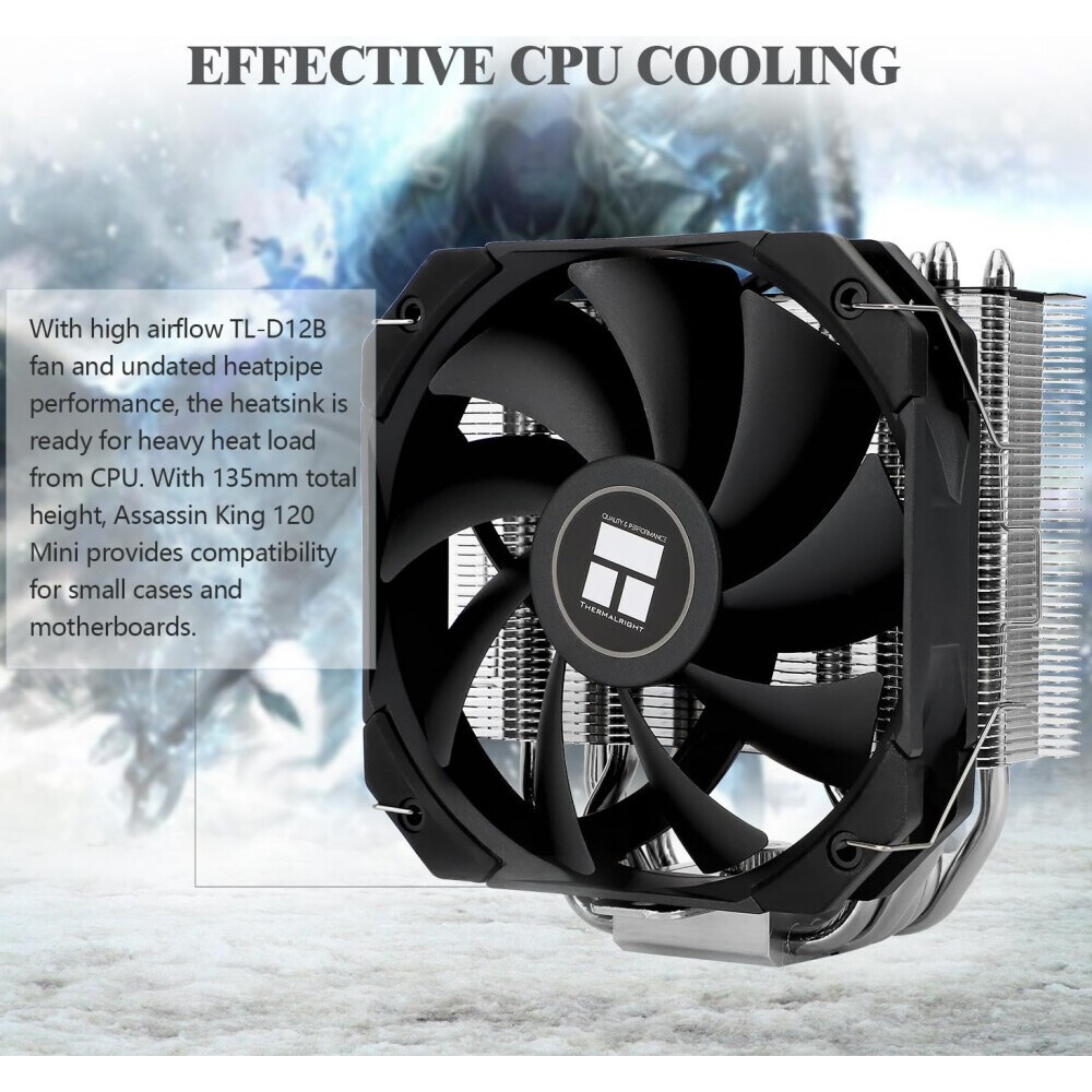 Кулер Thermalright Assassin King 120 Mini v2 — изображение 5
