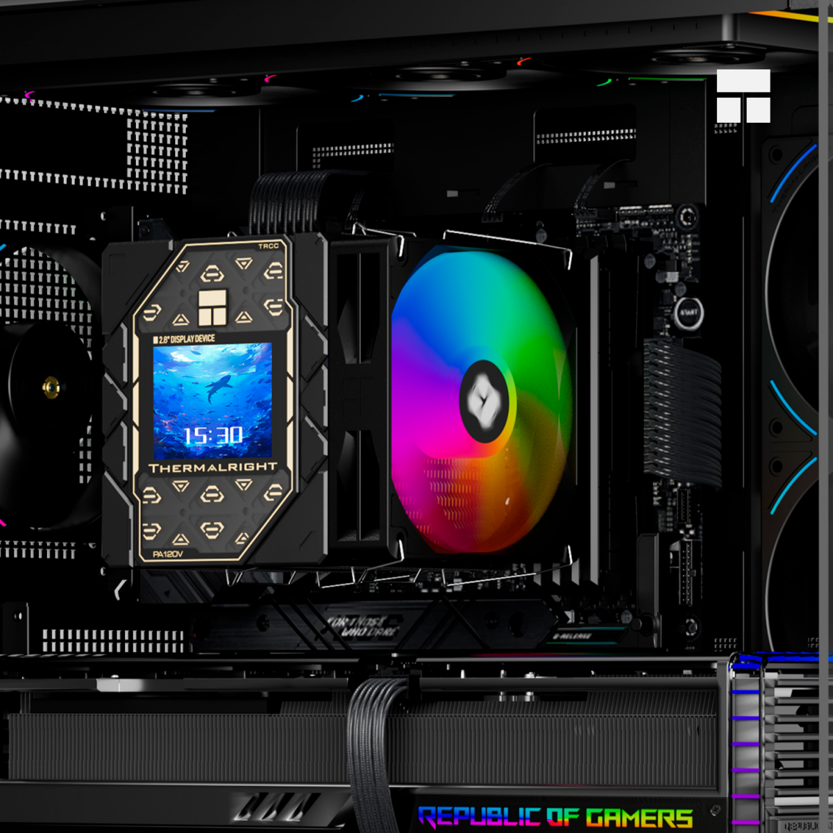 Кулер Thermalright Peerless Assassin 120 Vision ARGB Black — изображение 2