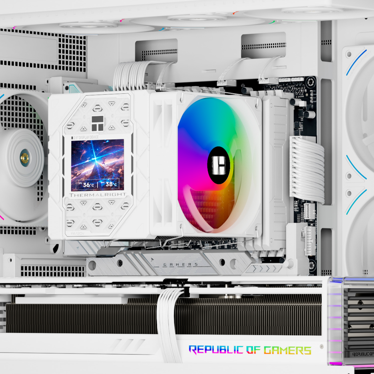 Кулер Thermalright Peerless Assassin 120 Vision ARGB White — изображение 2