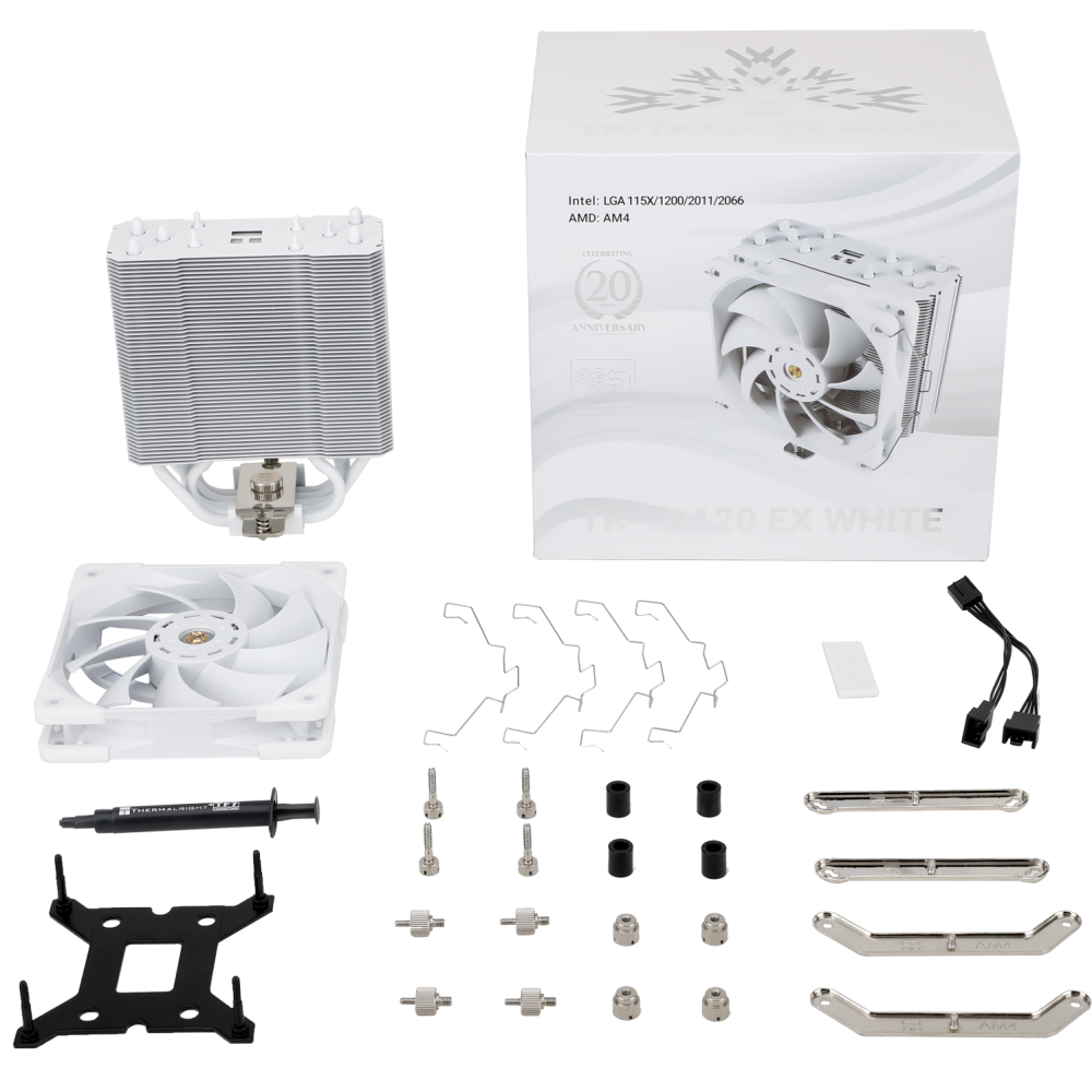 Кулер Thermalright TA 120 EX White — изображение 6