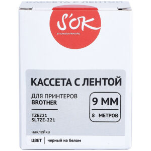 Ленточный картридж Sakura SLTZE221
