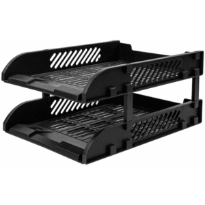 Лоток для бумаг Deli E9212 Black