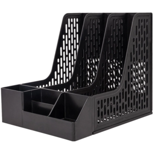 Лоток для бумаг Deli E9847 Black