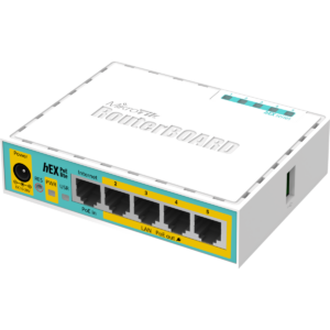 Маршрутизатор (роутер) MikroTik hEX PoE lite