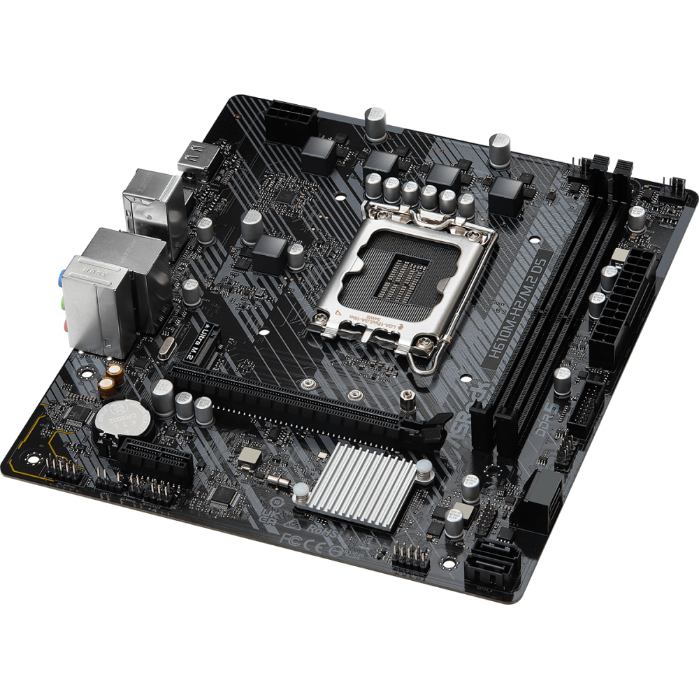 Материнская плата ASRock H610M-H2/M.2 D5 — изображение 2