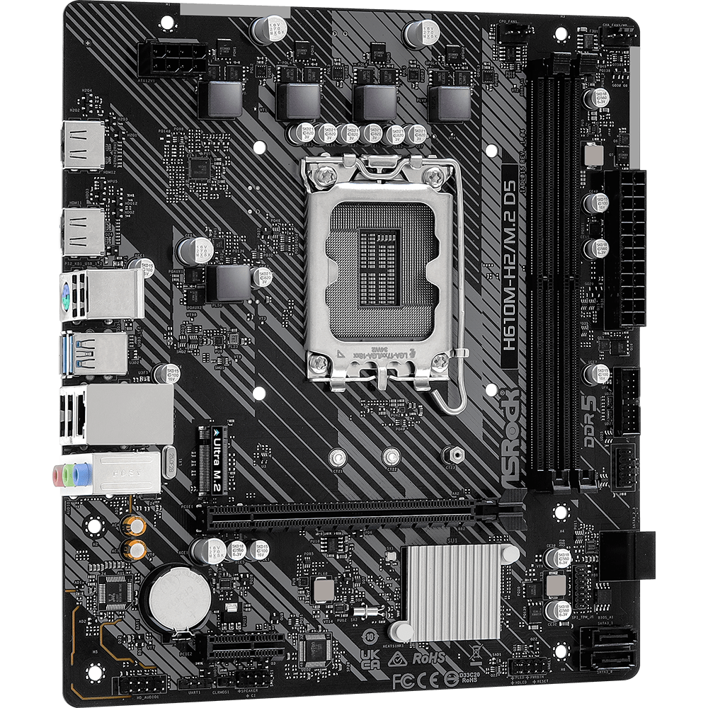 Материнская плата ASRock H610M-H2/M.2 D5 — изображение 3