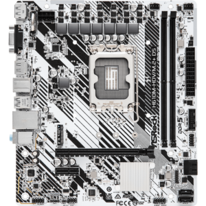 Материнская плата ASRock H610M-HDV/M.2+ D5, LGA1700, Intel H610, mATX
