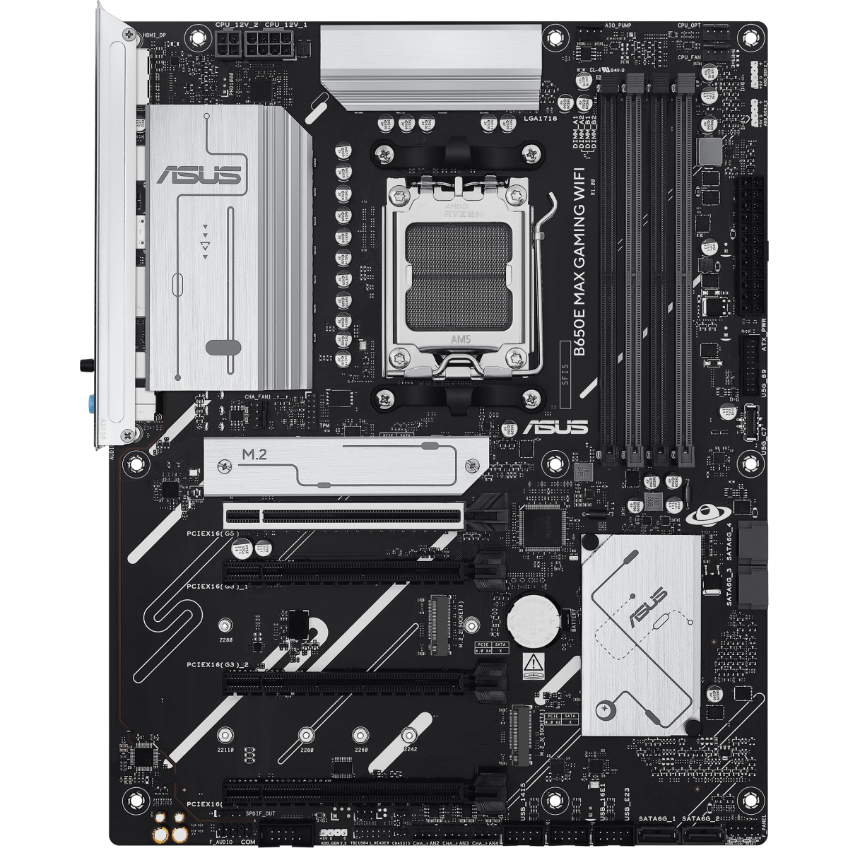 Материнская плата ASUS B650E MAX GAMING WIFI, AM5, AMD B650, ATX
